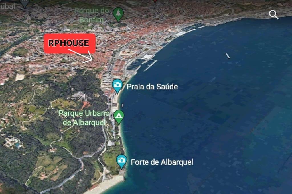Rp House 1 , Perto Do Mercado Historico E Rio Sado Setúbal Zewnętrze zdjęcie